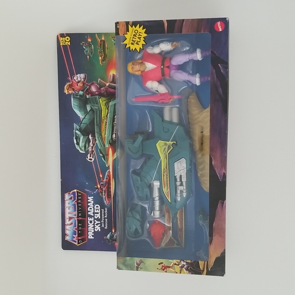 Masters of the Universe Prince Adam Sky Sled - Picture 1 of 6